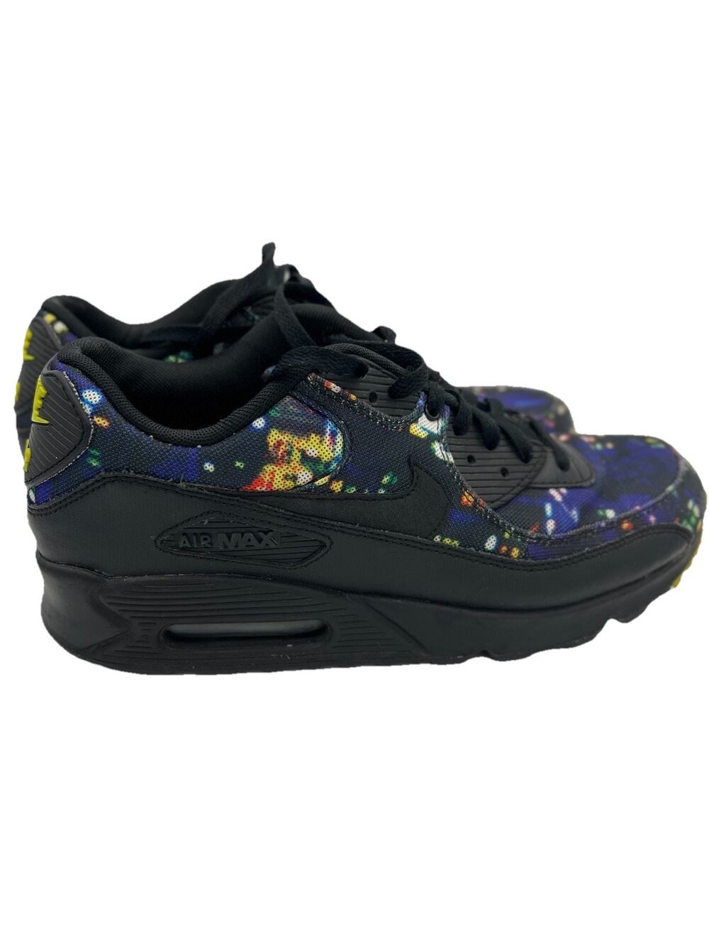 NIKE AIR MAX 90 PREMIUM CITY LIGHTS BLACK VOLT Size 10 700155-070
